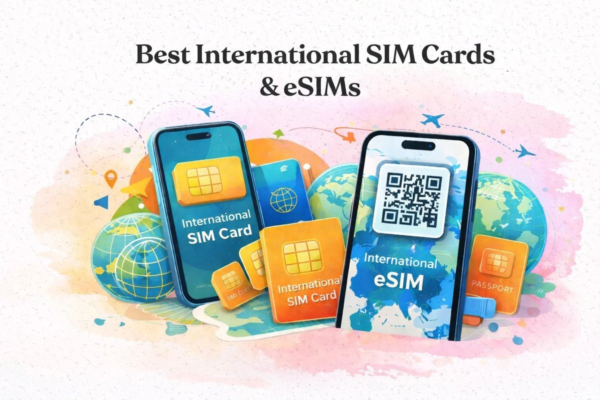 Best SIM Cards and eSIMs for International Travel in 2026